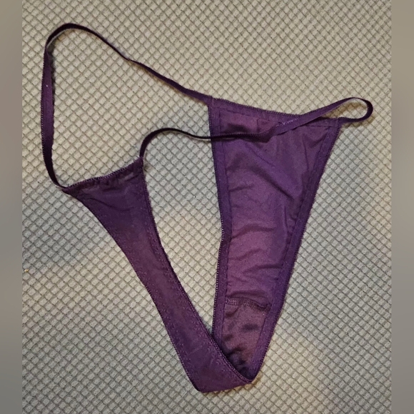 Dreamgirl Elegant Purple Lingerie 1X - Picture 5 of 6